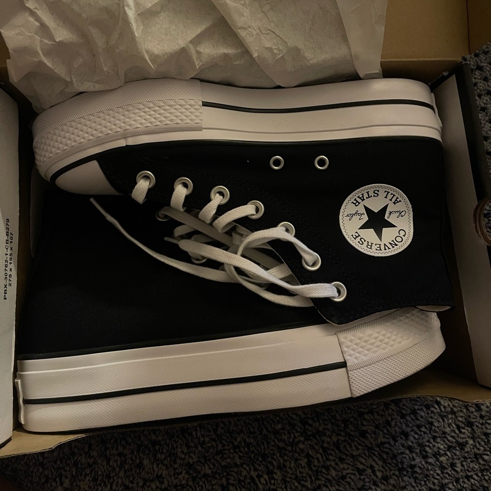 Converse/ high top platform